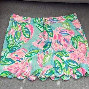 Lilly Pulitzer Colette Skort Totally Blossom